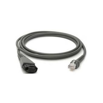 Acessório de Leitura de Código de Barras Datalogic Wand Emulation, 9P, Male, Straight, CAB-323 - 1