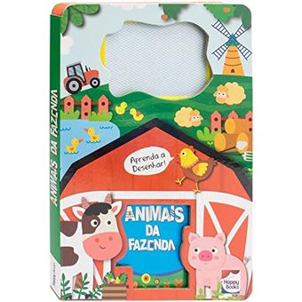 Livro-Lousa Mágica! Animais Da Fazenda - 1