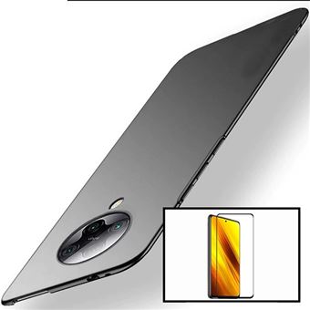 Kit Phonecare | Película de Vidro 5D full cover + Capa SlimShield para Xiaomi Poco X3 NFC - Preto - 1