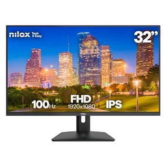 Monitor Nilox MONITOR 32 IPS 4MS HDMI VGA 100HZ | LCD | FHD | 4 ms | 100 Hz | 32" | E - 1