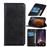 Capa Magunivers para Samsung Galaxy A31| PU |pele de cavalo louco auto-absorvida - Preto_0