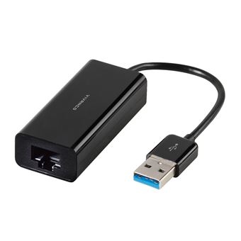 Cartão de Rede Vivanco IT-NET USB3.0 | Preto - 1