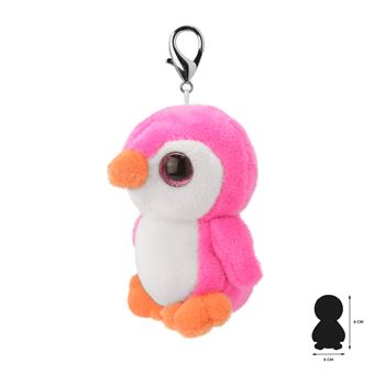 Porta Chaves de Peluche Wild Planet Orbys - Pinguim Rosa - 1