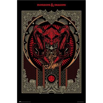 Poster Grupo Erik Dungeons & Dragons - Player's Handbook - 1