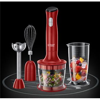 Varinha Mágica Russell Hobbs 24700-56 | 0.7 L | 2 Velocidades | 500 W | Vermelho - 1