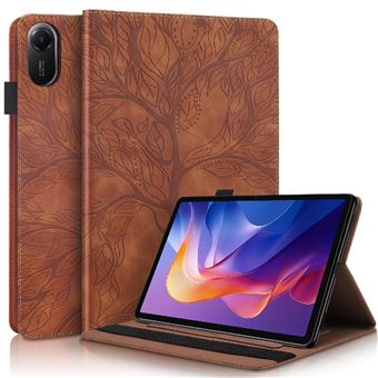 Capa ZURSANA para Tablet Xiaomi Redmi Pad 2 2025 11'' | Porta Canetas | Suporte Ajustável e Proteção Anti - choque - Castanho - 1