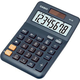 Calculadora Casio MS-8E | Cinzento, Laranja - 1