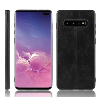 Capa Magunivers para Samsung Galaxy S10 | TPU + PU |híbrido - Preto
