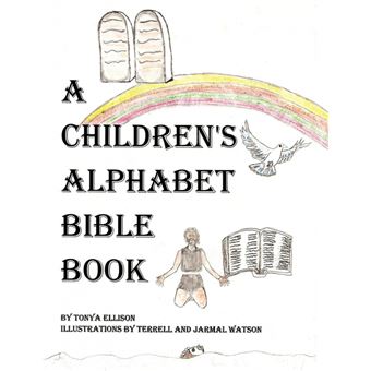 a Childrens Alphabet Bible Book Paperback -