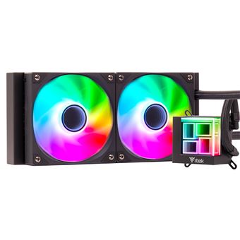 Kit de Arrefecimento Líquido itek HYDRO CUBE 240B | Preto - 1