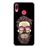 Capa Hapdey para Huawei Y7 2019 - Y7 Prime 2019 Design Caveira Retro em Silicone Flexível e TPU_0