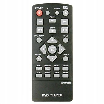 Comando Remoto Dishiqing para Leitor de DVD LG DP132D com controle remoto | Preto - 1