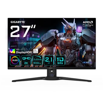 Monitor Gaming GIGABYTE AORUS FO27Q5P | QD-OLED | QHD | 0,03 ms | 500 Hz | 27" | G - 1