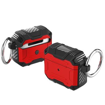 Capa e TPU com Mosquetão Vermelho para AirPods 3 - 1