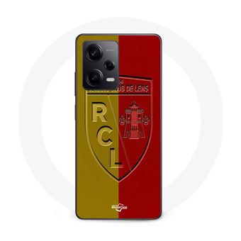 Capa Maniacase para Xiaomi Redmi Note 12 Pro 5G RCL LENS Logo fundo amarelo e vermelho - 1
