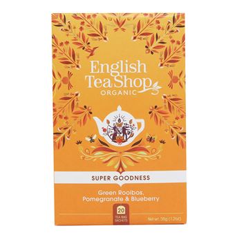 Infusão Biológica English Tea Shop | Rooibos Verde com Hibisco e Mirtilo | 20 Saquetas - 1