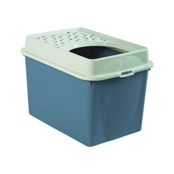 Caixa de Wc para Cães/gatos Rotho Berty | Azul, Verde - 1