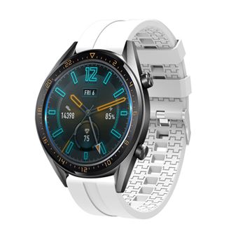 Bracelete de Silicone HSMY Simples para Huawei Watch GT2 Pro - Branco - 1