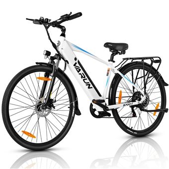 Bicicleta Elétrica VARUN S700-1 | 27,5? | Todo-o-Terreno | Branca - 1