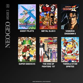 Videojogo Blaze Entertainment Evercade - NEOGEO Arcade 3 - 1