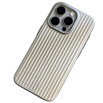 Capa Rígida Ondulada Wave Antiimpacto para Iphone 13 Pro Max - Prata - 1