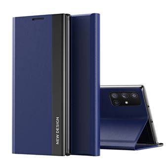 Capa PU versátil com fundo Azul Escuro para Samsung Galaxy A71 5G SM-A716 - 1