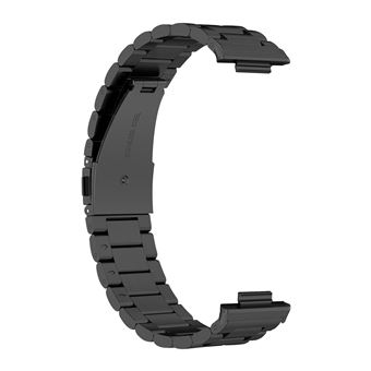 Bracelete Avizar para Huawei Watch Fit 2 | Malha Aço Inoxidável Bicolor - Preto - 1