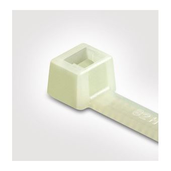 Hellermann Tyton 111-01919 tira para atar cabos Poliamida Transparente 100 peça(s) - 1