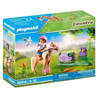 Playmobil 70514 Country | Cavaleiro e Pónei Islandês - 1