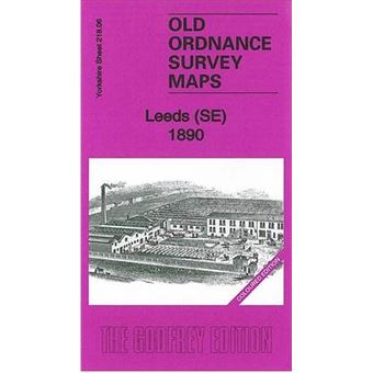 Leeds Se 1890 Yorkshire Sheet 21806 Old Ordnance Survey Maps Of Yorkshire - 1