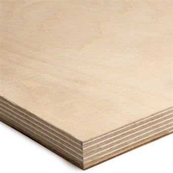 Placa de Contraplacado Maderterraneo | Bétula BB/CP Fenólico | 1250x1250x9 mm - 1