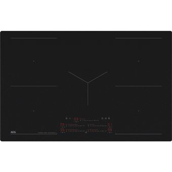 Placa de Indução AEG TK85IM0BSZ | Elétrica | 81 cm | 5 Zonas | Preto - 1