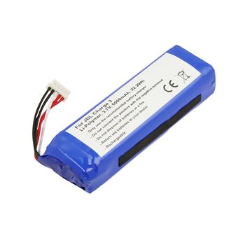 Bateria Avizar para JBL Charge 3 2015 | 3,7V 6000mAh 22,2Wh Li-Polymer Substituição | Azul - 1