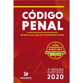 Código Penal: Decreto-Lei N. 2.848, de 7 de Dezembro de 1940 - 1