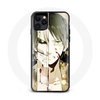 Capa Maniacase para Iphone 11 Pro Max Eren Yeager Attack On Titan Temporada 4 Anime - 1