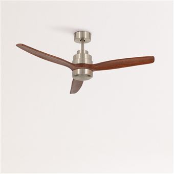 Ventoinha de Teto CREATE WINDSTYLANCE DC NICKEL - Madeira - 1