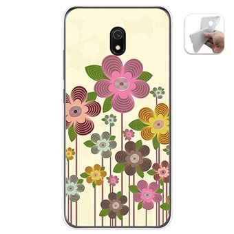 Capa Tumundosmartphone de Gel TPU para Xiaomi Redmi 8A design Desenhos Spring in Bloom - 1