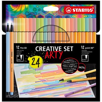 Caneta Fineliner STABILO Creative Set ARTY - 1