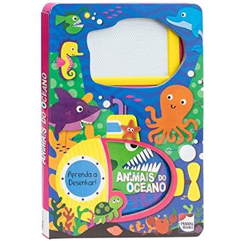Livro-Lousa Mágica! Animais Do Oceano - 1
