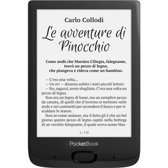 Leitor E-book PocketBook Basic Lux 3 | Preto - 1