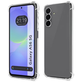 Capa TUMUNDOSMARTPHONE de Silicone Transparente à Prova de Choque para Samsung Galaxy A56 5G - 1