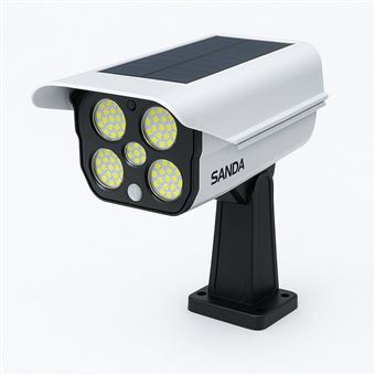 Luz LED com Sensor de Movimento e Painel Solar SANDA SD-6004 | Branco - 1