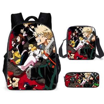 Mochila + Estojo + Bolsa de Ombro Infantil Good Deal My Hero Academia 15 - 1