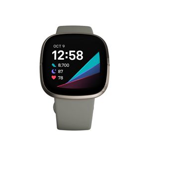 Smartwatch Fitbit Versa Sense Sage Grey Silver | Cinzento - 1