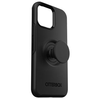 Capa OtterBox para Apple iPhone 13 Pro Max com PopGrip Otter+ Pop Symmetry - Preto - 1
