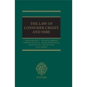 The Law of Consumer Credit and Hire - 1