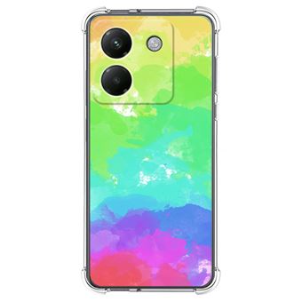 Capa Tumundosmartphone de silicone à prova de choque para Xiaomi Poco M7 Pro 5G | Design em aquarela 03 desenhos - 1