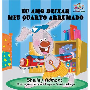 ILove To Keep My Room Clean portuguese Language Book For Kids - 1