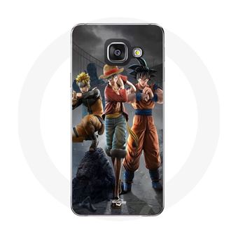 Capa Maniacase Para Samsung Galaxy A5 2016 | Sangoku Naruto Luffy One Piece Dragon Ball Z 3D Anime Manga - 1