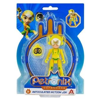 Figura Petronix Defenders - Jia (com mochila) - 1